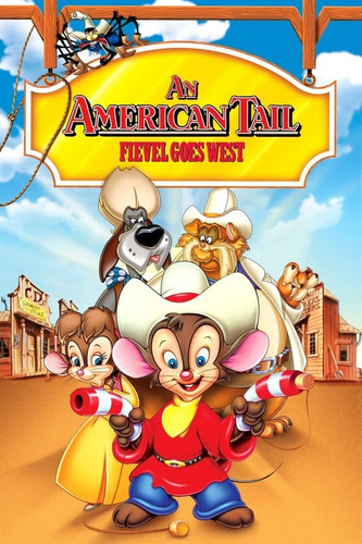 Dvd Un Cuento Americano 2, Feivel Va Al Oeste (1991) Latino