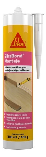 Sikabond Montaje Blanco X 280 Ml