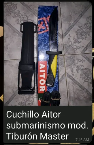 Cuchillo De Submarinismo Aitor