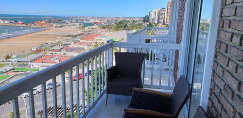 Imagen 16 de 30 de Piso De 3 Ambientes C/ Escritorio - Playa Grande - Vista Al Mar -