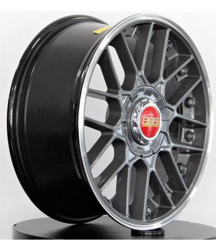 02 Rodas Bbs Rs 2 Aro 17x7 4x100 (2 Unid) + Bicos