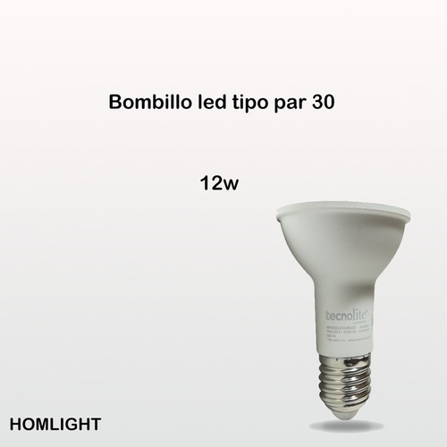 Bombillo Led Tipo Par 30 12w Homelight