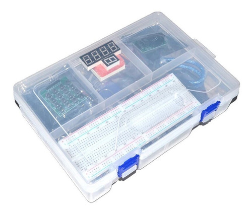 Kit Arduino Uno Starter Pro Con Caja Plastica