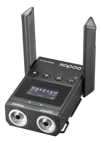 Receptor Inalámbrico Godox Rx2 Doble Canal Uhf Para Wmics2