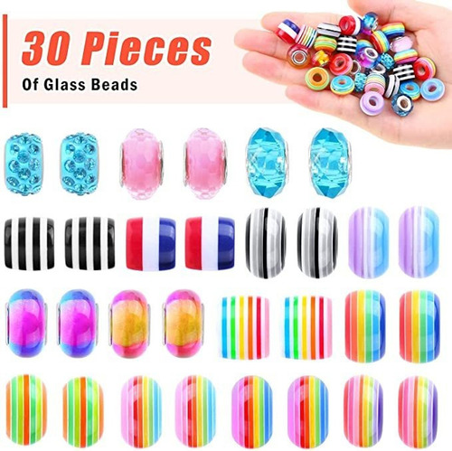 #kids Bracelet Making Kit Creative Diy Beads Handmade
