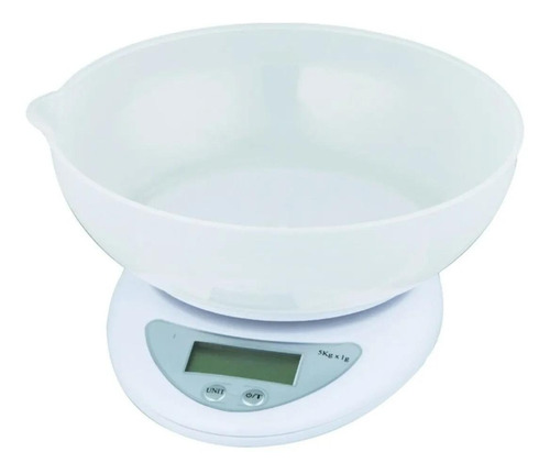 Balança de cozinha digital Tomate SF-420 pesa até 5kg branco