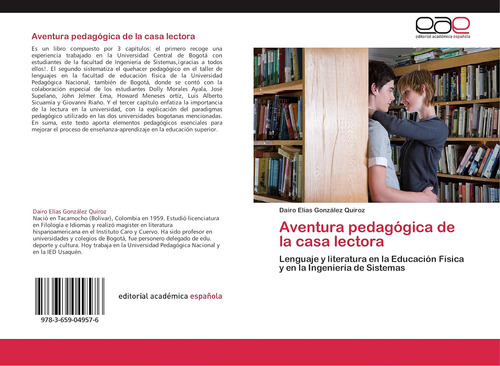 Libro: Aventura Pedagógica De La Casa Lectora: Lenguaje Y Li