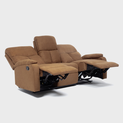 Sofá 3 Cuerpos Reclinable Moderno Matheus Vs8070s