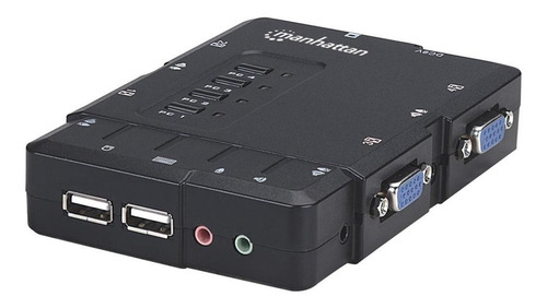 Switch Kvm Intellinet 151269 4 Puertos Con Cables Compacto