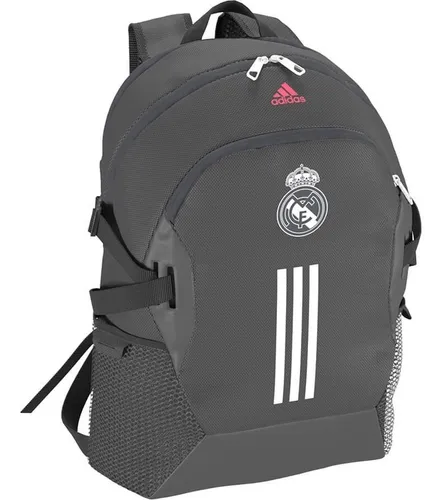 Mochila Real Madrid 2020-21 Gris Nueva Original adidas