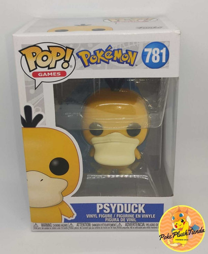 Imagen 2 de 3 de Funko Pokémon Psyduck Envío Gratis