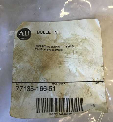 Allen Bradley 77135-166-51 Mounting Clip Kit ***lot Of 4 Jjm