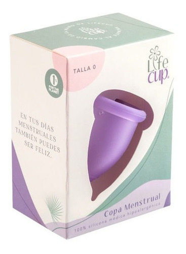 Copa Menstrual Lifecup Silicona Talla 0