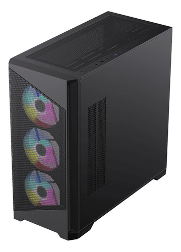 Gabinete Gamemax Destroyer Mb - Estojo Micro-ATX preto