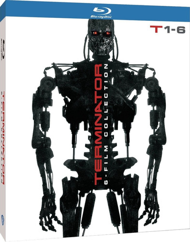 Terminator 1 - 6 Schwarzenegger Coleccion Peliculas Blu-ray
