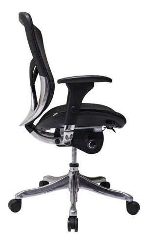 Silla Para Oficina Miura Con Estructura De Aluminio Pulido