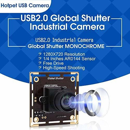 Camara Monocroma Usb 1 Mp Obturador Global Sin Velocidad