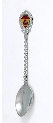 Espana Souvenir Collectible Twist Spoon 5 Lpco