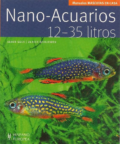 Libro Nano - Acuarios 12  - 35 Litros De Jacob Geck, Ulrich