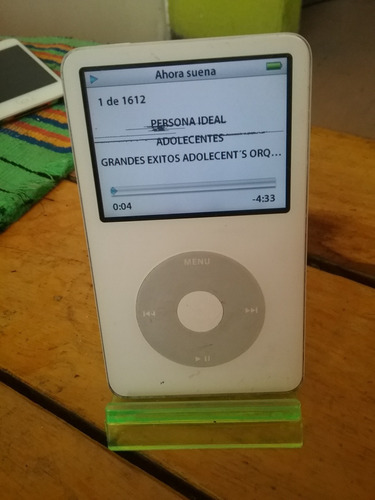 iPod  Video Blanco 30 Gb Apple Original Cargador Audifonos 