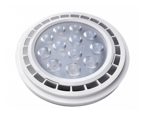 Imagen 3 de 9 de Spot Led Embutir Ar111 Blanco Lampara 11w 12w Gu10 Pack X10