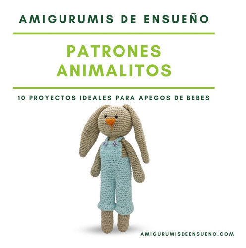 10 Patrones Crochet Amigurumi Animales De Apego Español Pdf