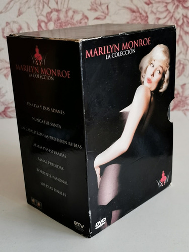 7 Dvds Marilyn Monroe - La Colección