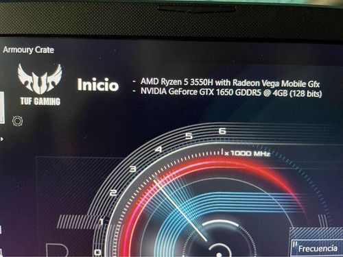 Notebook Asus Tuf Gaming Fx505d Ryzen 5 Gtx 1650 