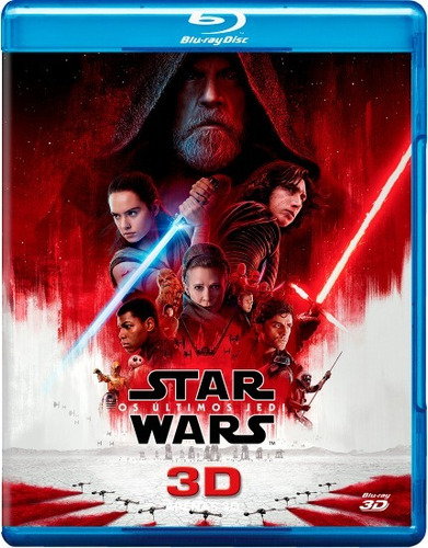 Blu-ray 3D de Star Wars Los últimos Jedi - Episodio VIII sellado