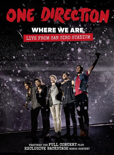 One Direction Where We Are Live From San Siro Stadium Dvd
