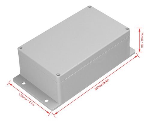 Carcasa Impermeable, Caja De Unión, Alimentación, Abs Electr
