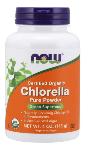 Chlorella Organica 100% Pura Alga Clorela