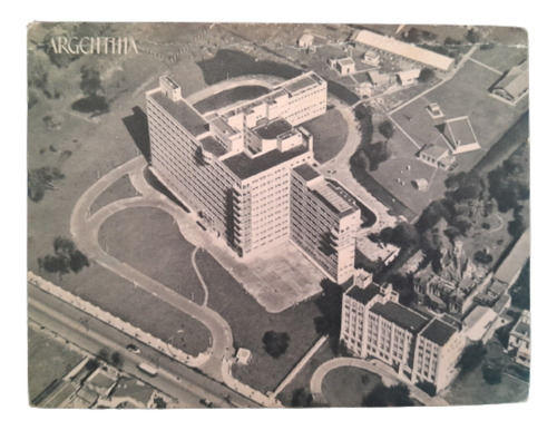 Argentina Postal Del Hospital Militar Central Año 1950
