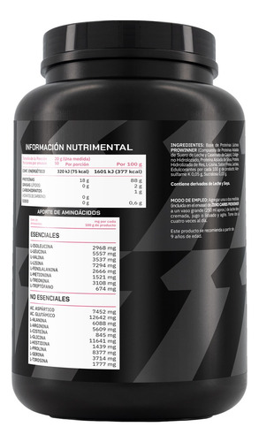 Proteína Sin Carbohidratos Zero Carbs Polvo 1 Kg Prowinner
