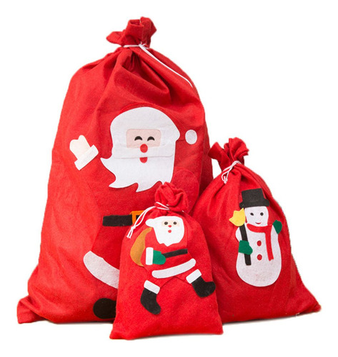 Bolsa De Caramelos Navideños, Bolsas De Regalo De Papá Noel,