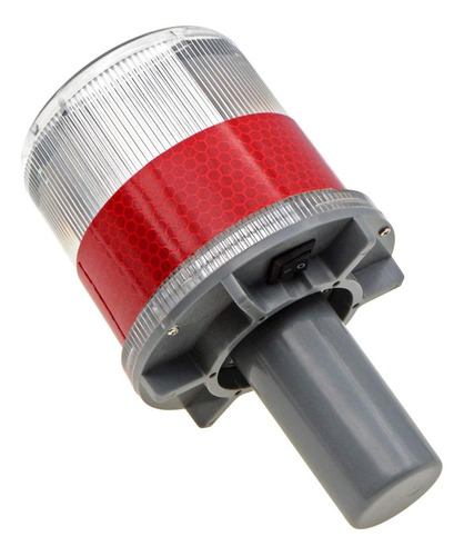 Luz De Advertencia Led Solar Roja, Impermeable