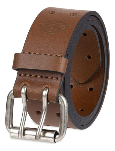 Dickies Cinturón De Cuero Totalmente Ajustable Con Doble 36