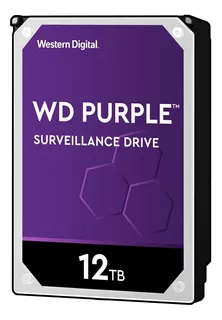 Disco duro interno Western Digital WD Purple WD121PURZ 12TB púrpura