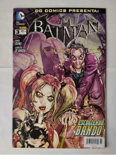 Dc Comics Batman Arkham City #3 Escogiendo Bando | Televisa