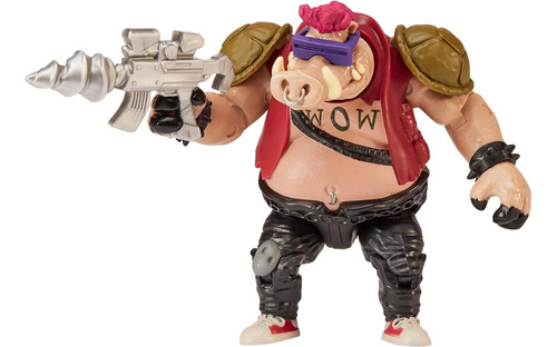 Figura Muñeco Bebop + Accesorios  Las Tortugas Ninja M4e 