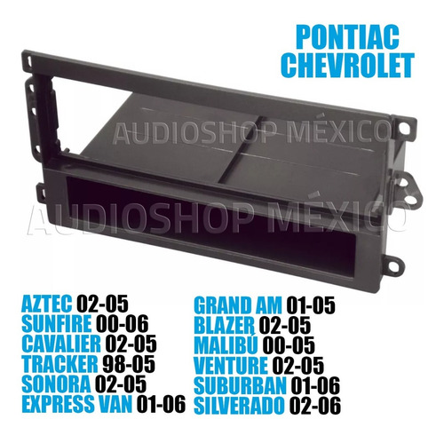 Frente Base Autoestéreo Pontiac Sunfire 2000-2006 Hf-0420