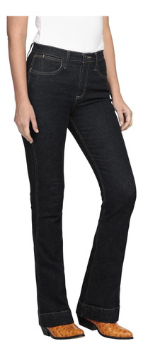 Pantalon Jeans Vaquero Cintura Alta Wrangler Mujer W05