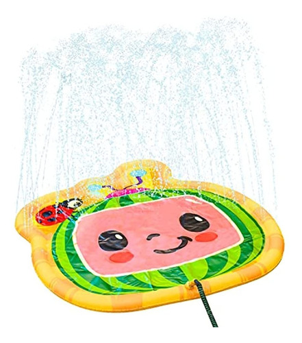 Cocomelon Splash Pad | Juguete De Aspersor De Agua Colorido 