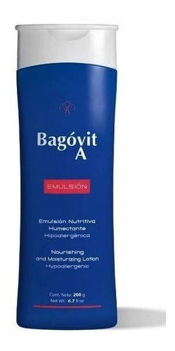 Bagovit A Emulsión Nutritiva Humectante X 200 Grs