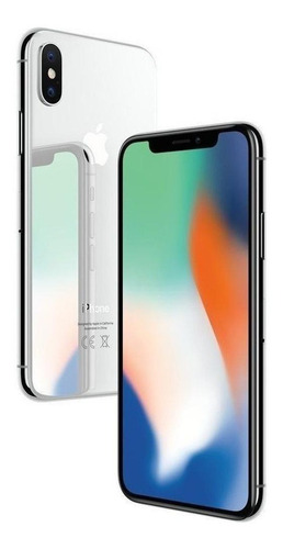 iPhone X 64 GB plata - Excelente (Reacondicionado)