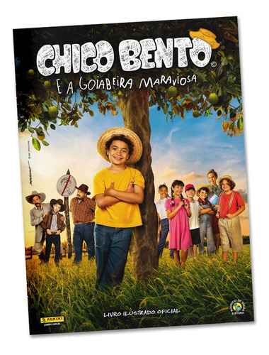 Álbum Chico Bento Com 10 Envelopes = 50 Figurinhas.