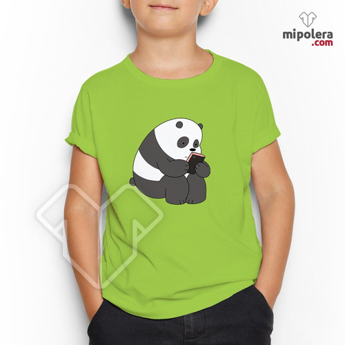 Imagen 3 de 7 de Poleras Estampadas Personalizadas Bare Bears Mps Mipolera