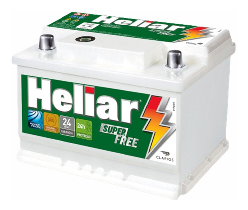 Bateria Heliar Super Free 60 Amperes Audi A3 S2 S4 S6 Hf60hd