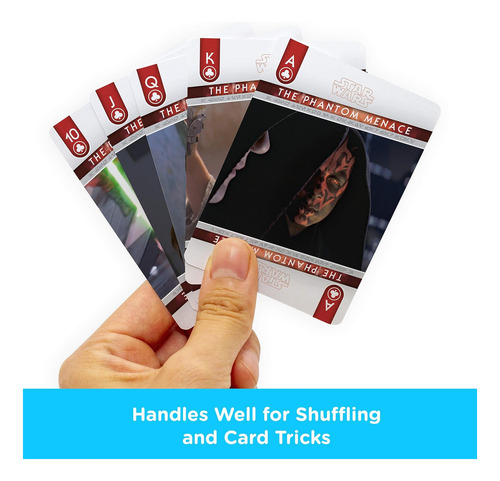 Star Wars Playly Cards Episódio 1 O Baralho Da Ameaça Fantas