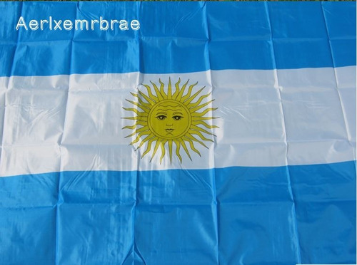 Bandera De Argentina Poliester  90 Cm X 1.5 M